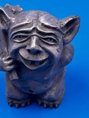Summit Collection funny gargoyle statue, typically crafted from polystone